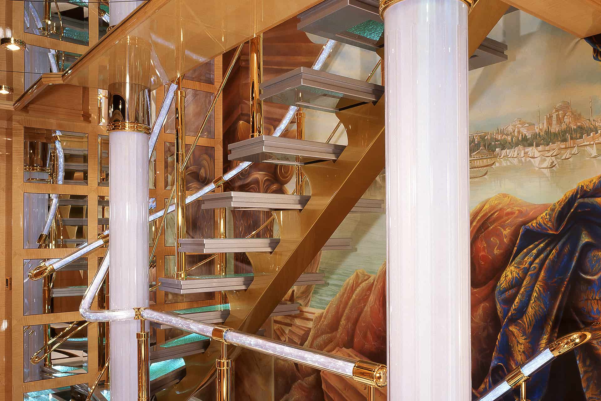 bespoke artwork specialist finish staircase